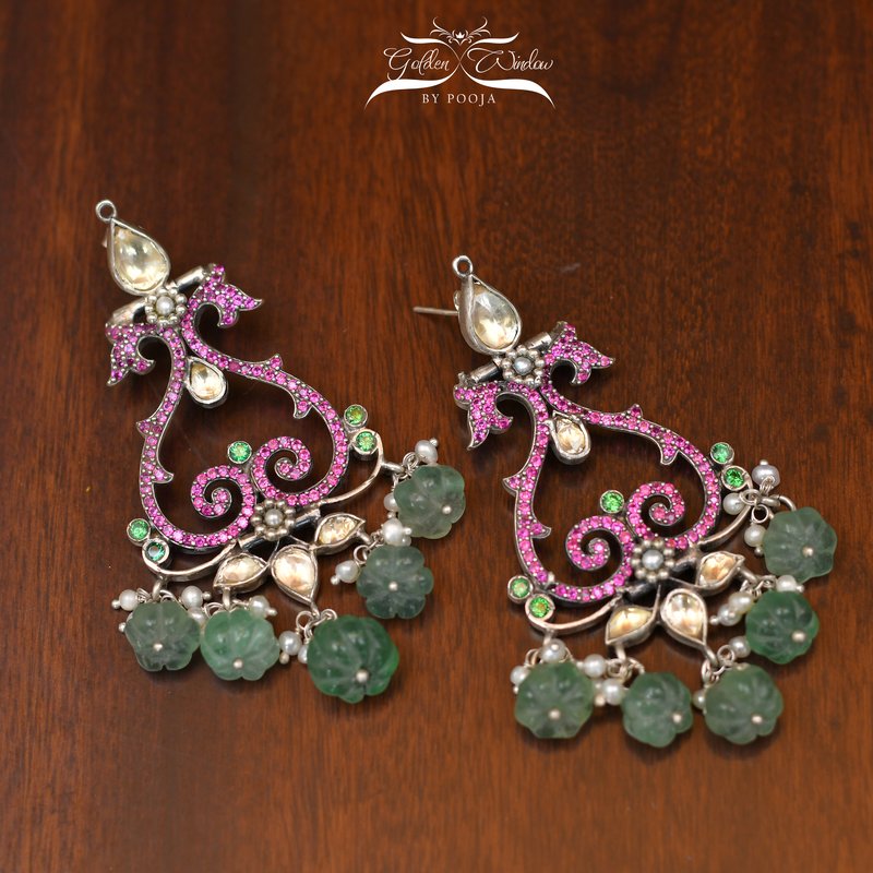 92.5 Sterling Silver Earring