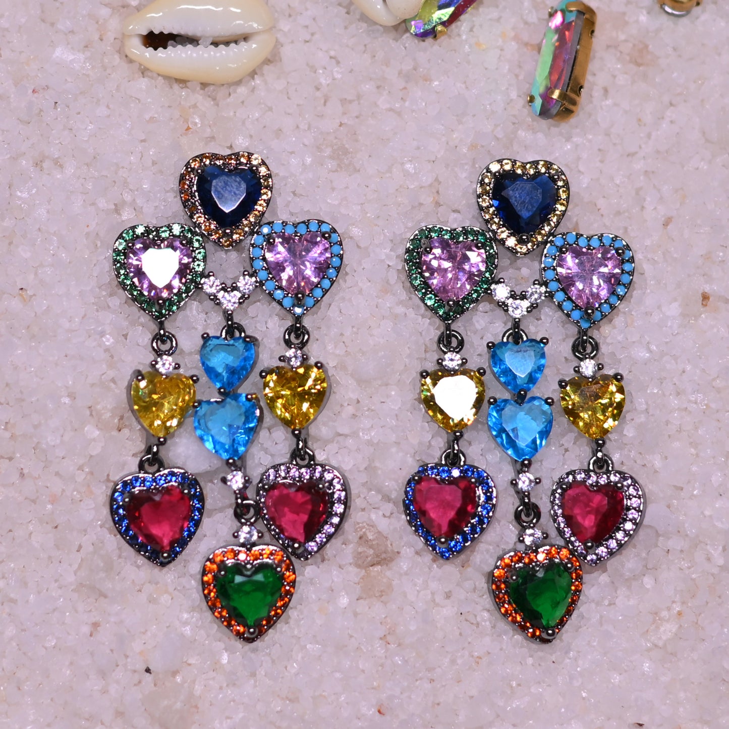 Crystal Rain Dangles