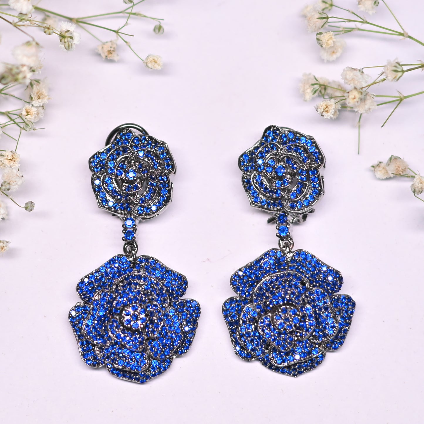 Rose Tinted Danglers