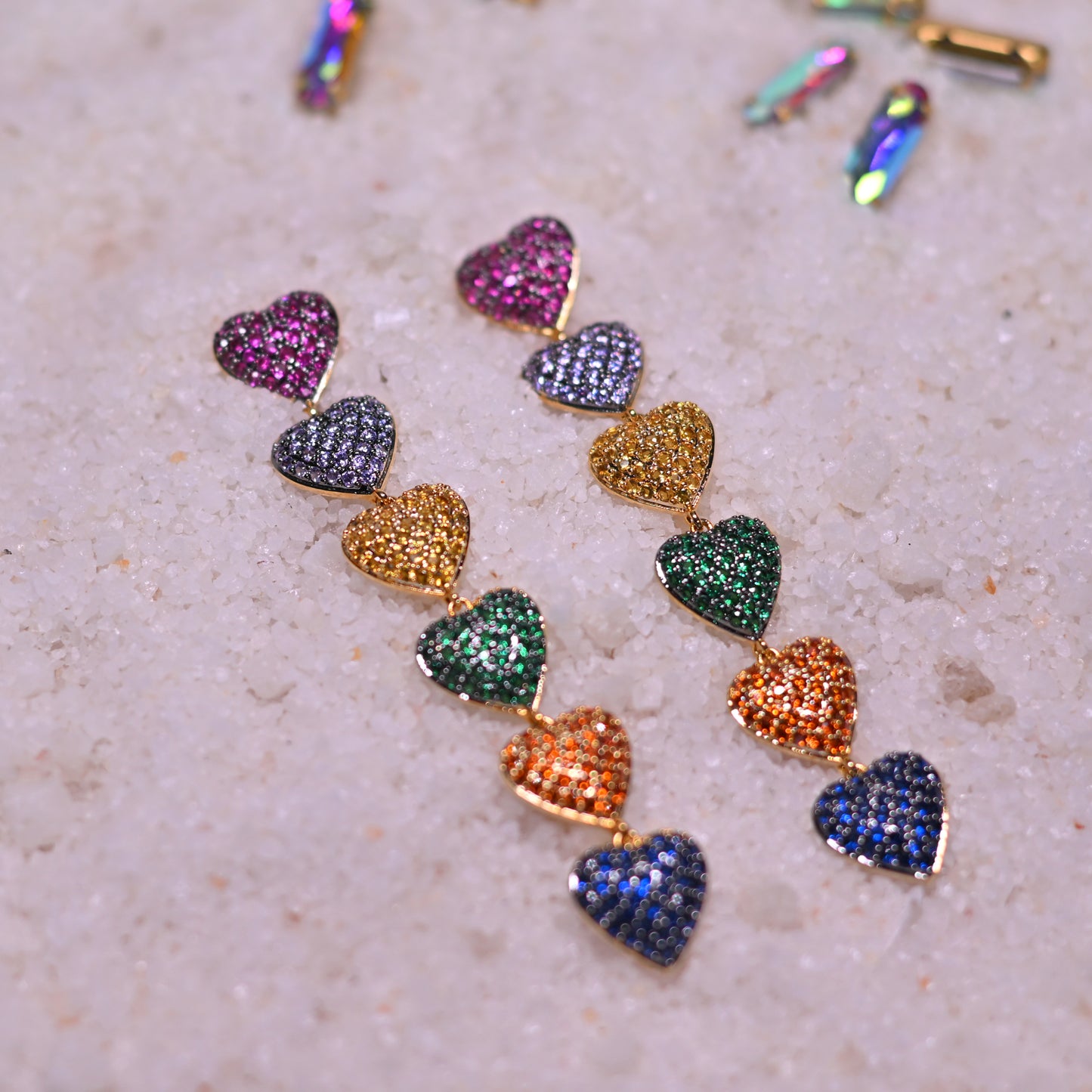 Zircon Love Dangles