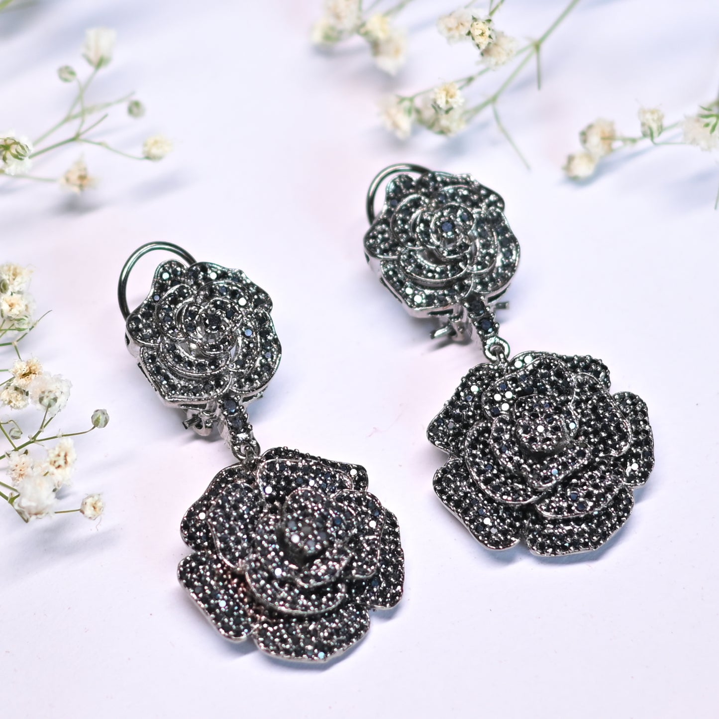 Rose Tinted Danglers