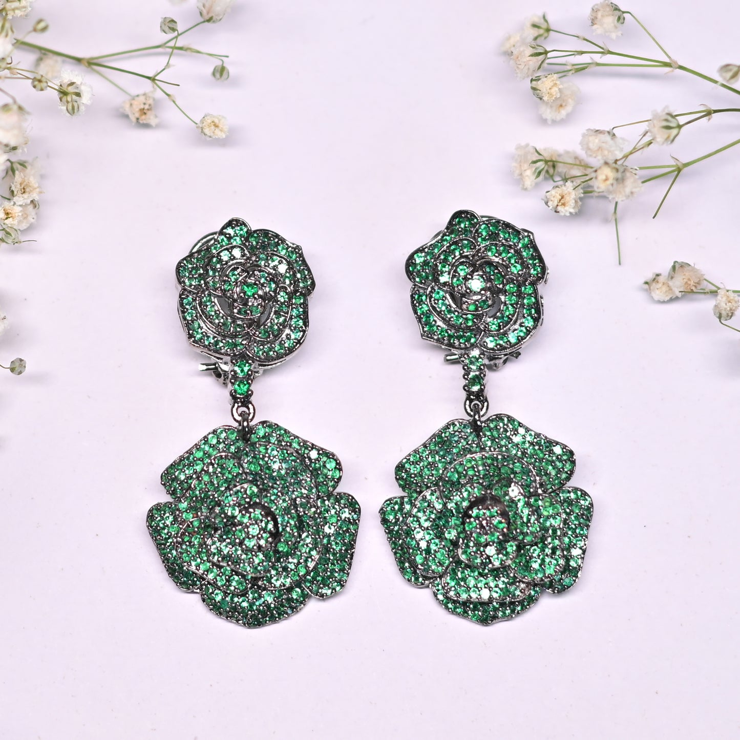 Rose Tinted Danglers