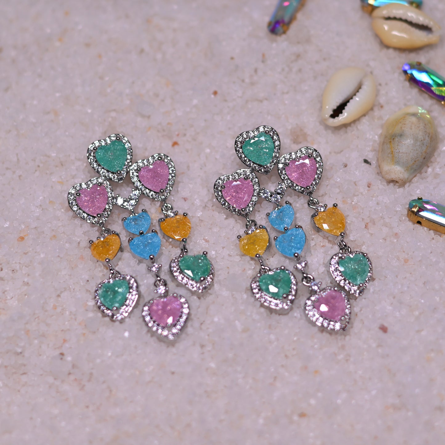 Crystal Rain Dangles