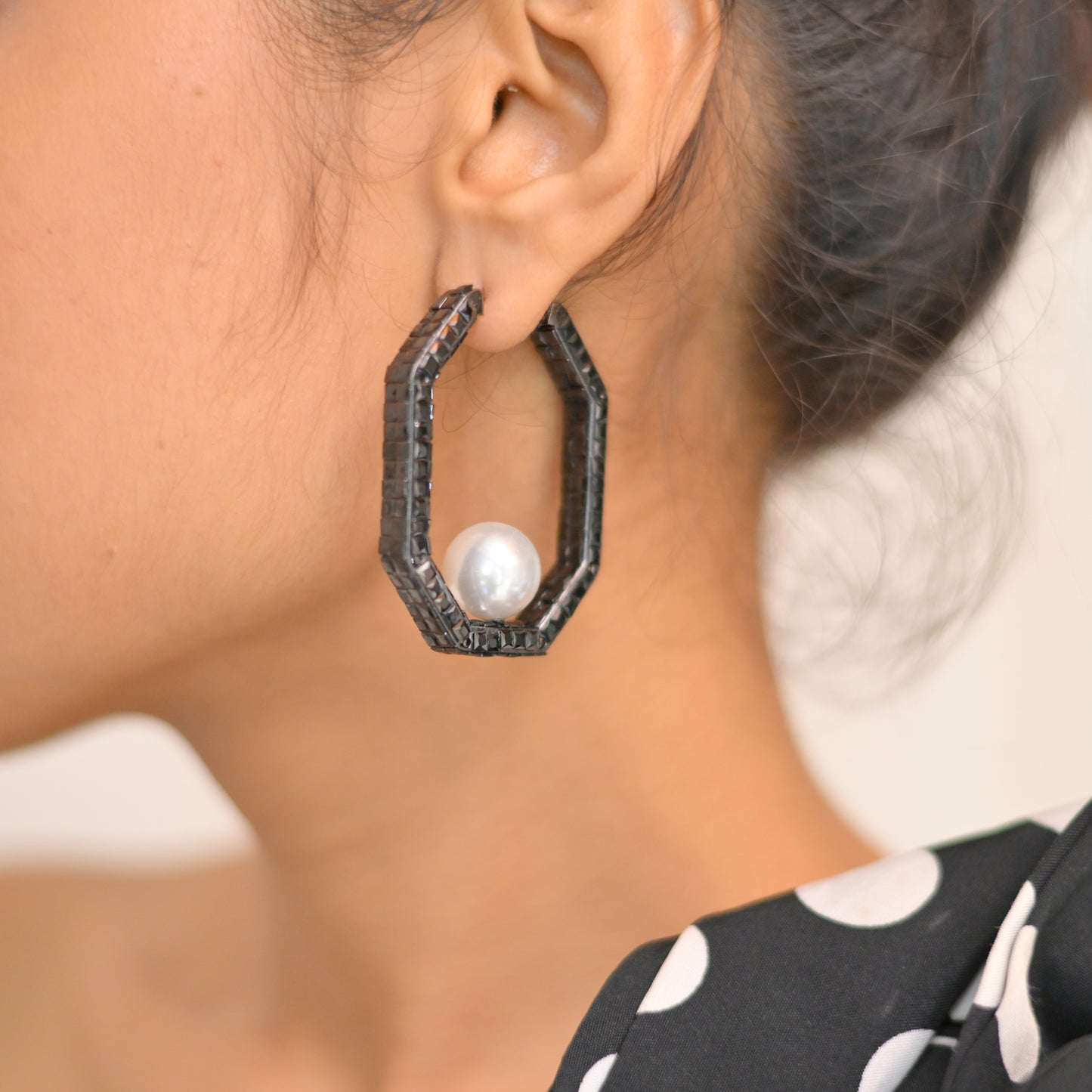 Radiant Zircon Hoops