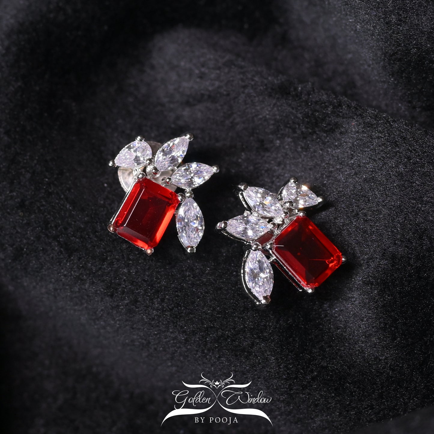 Dazzling Zircon Studs