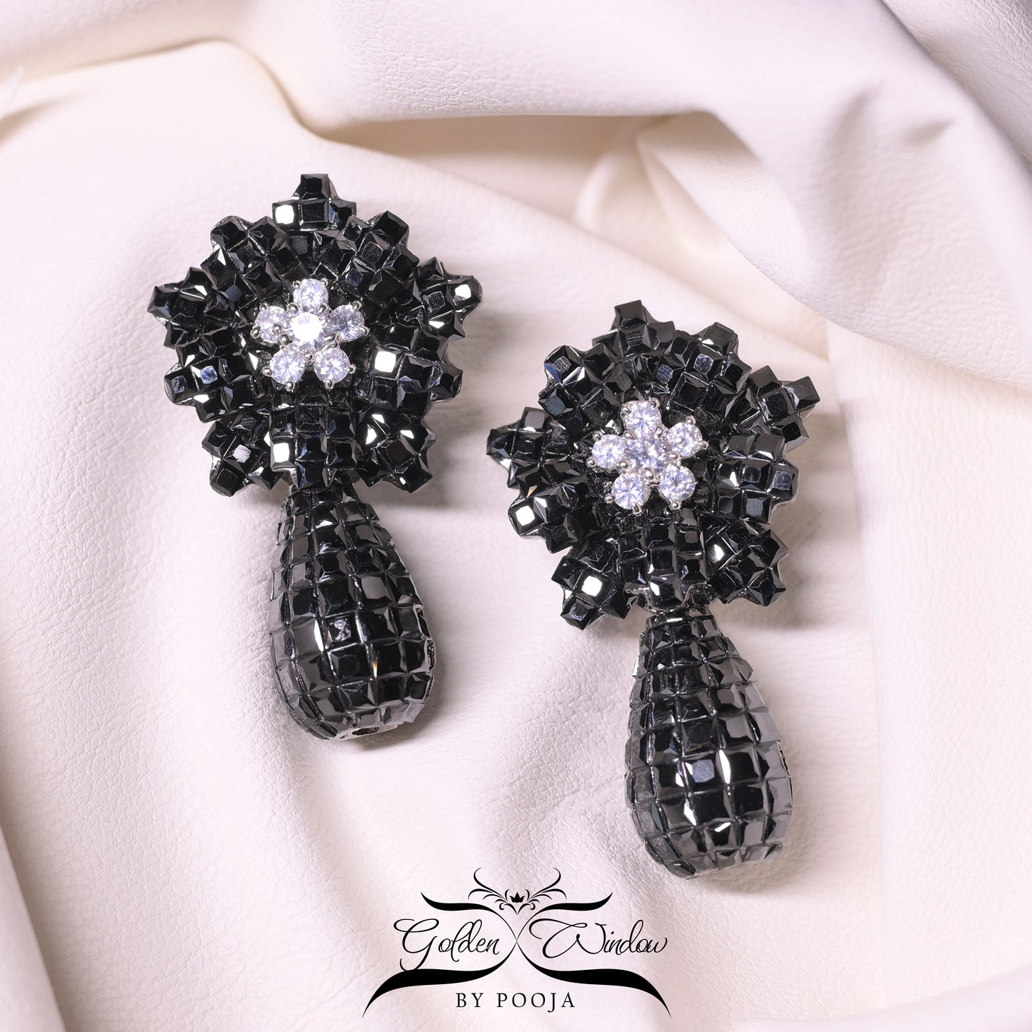 Regal Flower Earrings