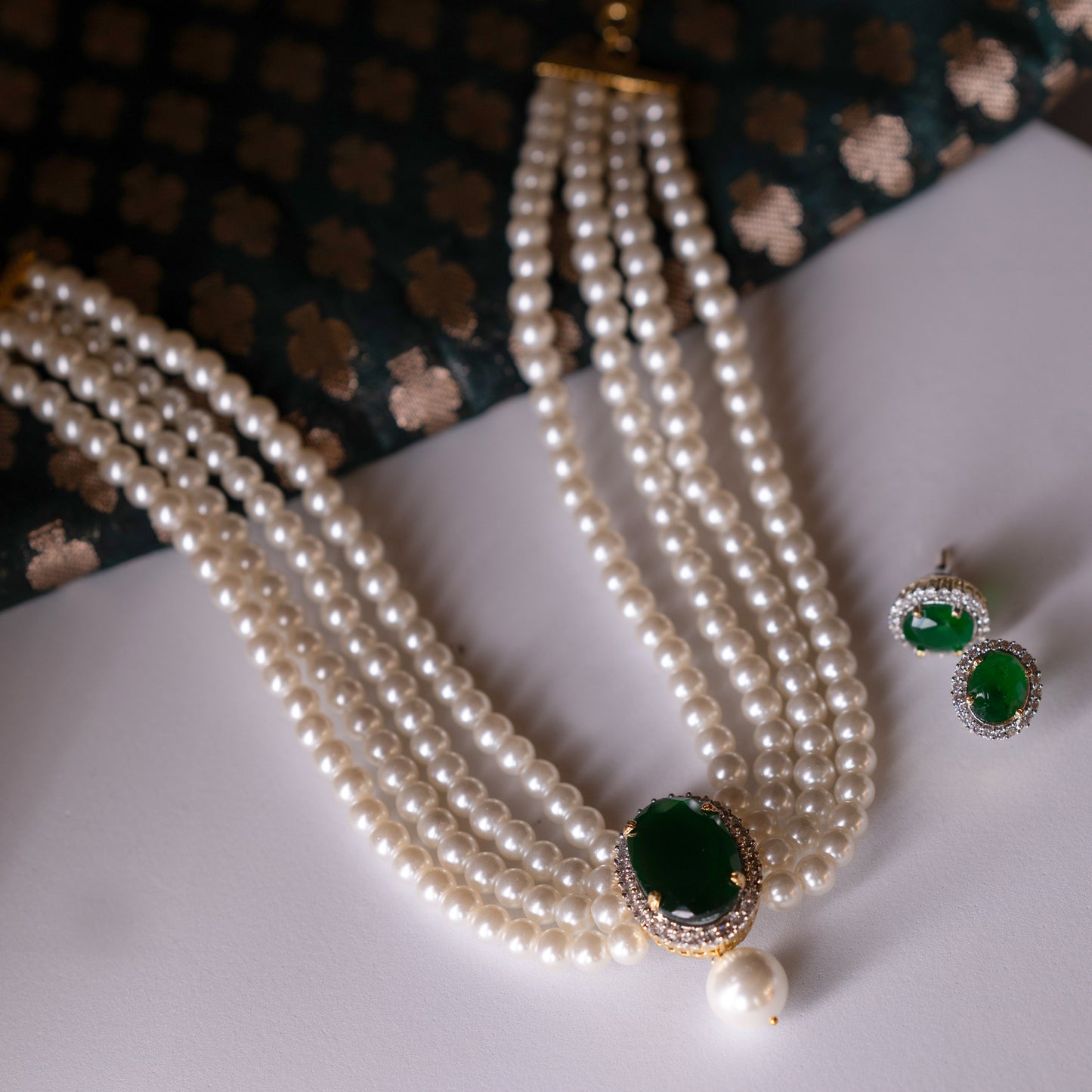 SHOP THE LOOK BY KAJOL- PEARL CHOKER