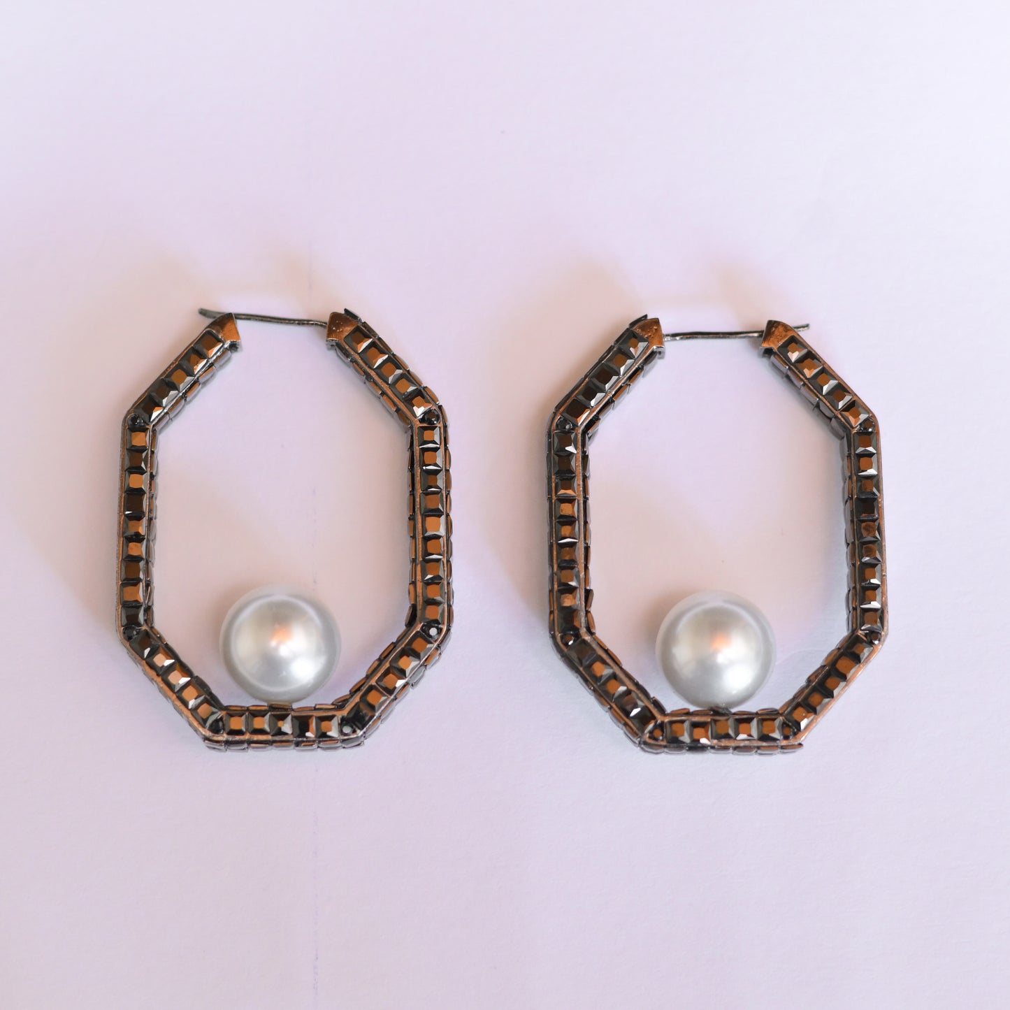 Radiant Zircon Hoops