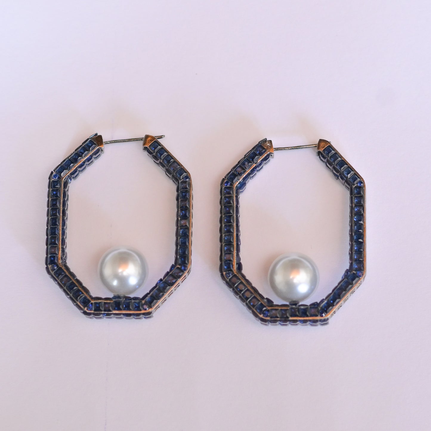 Radiant Zircon Hoops