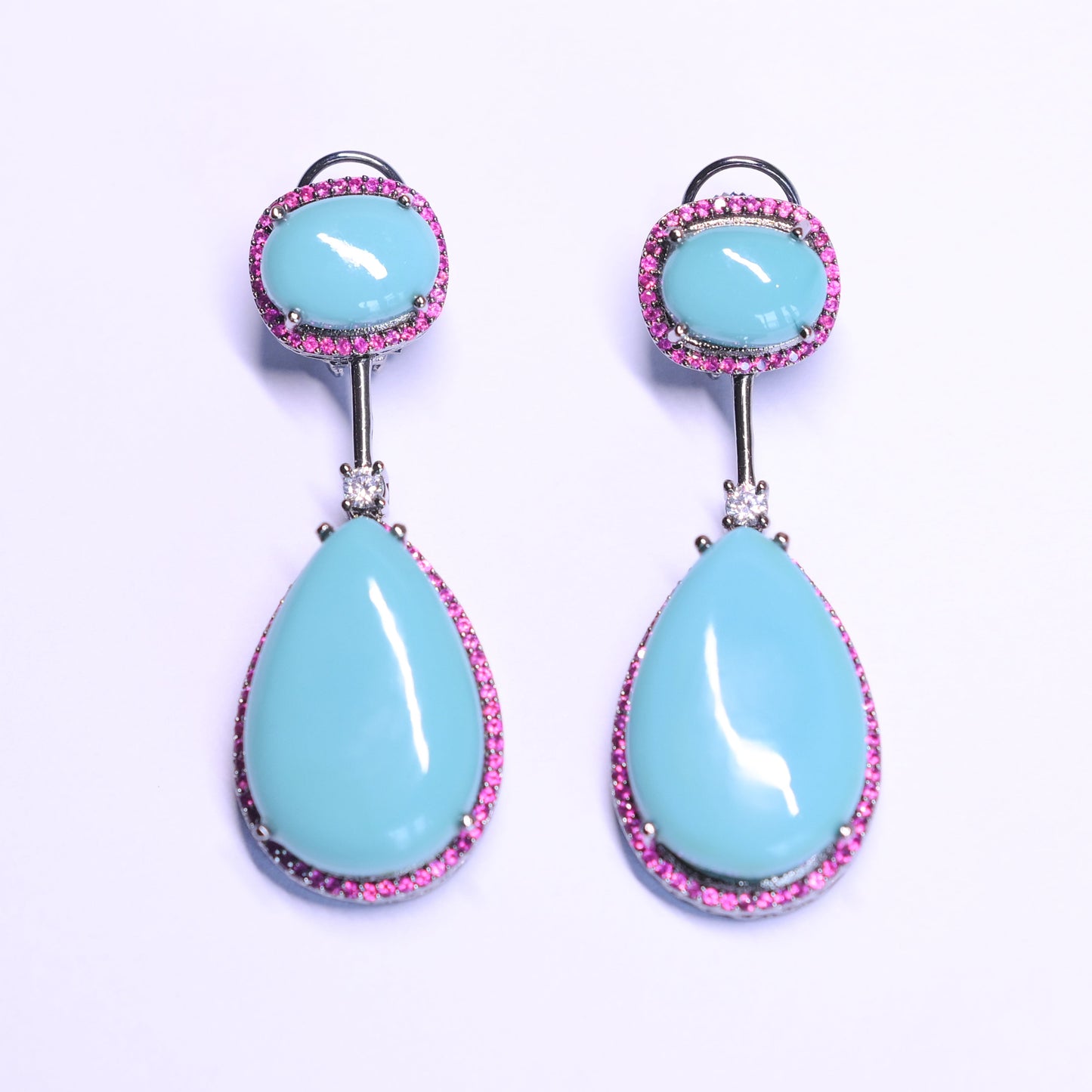 Starlight Radiance Drop Earrings