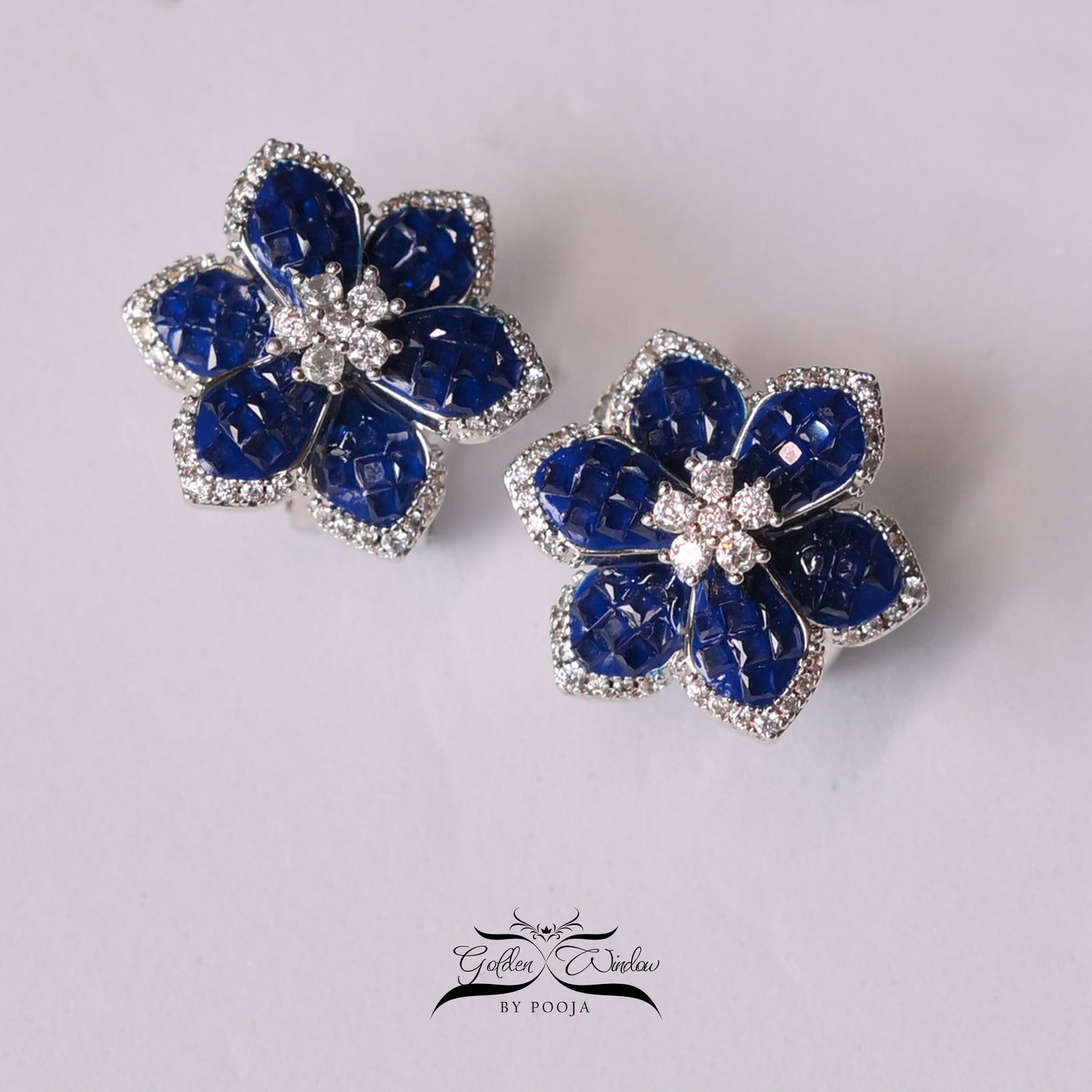 Floral Glamorous Studs