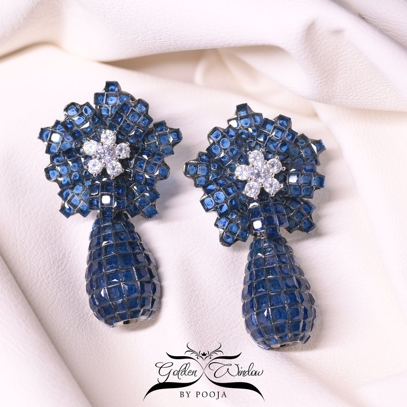 Regal Flower Earrings