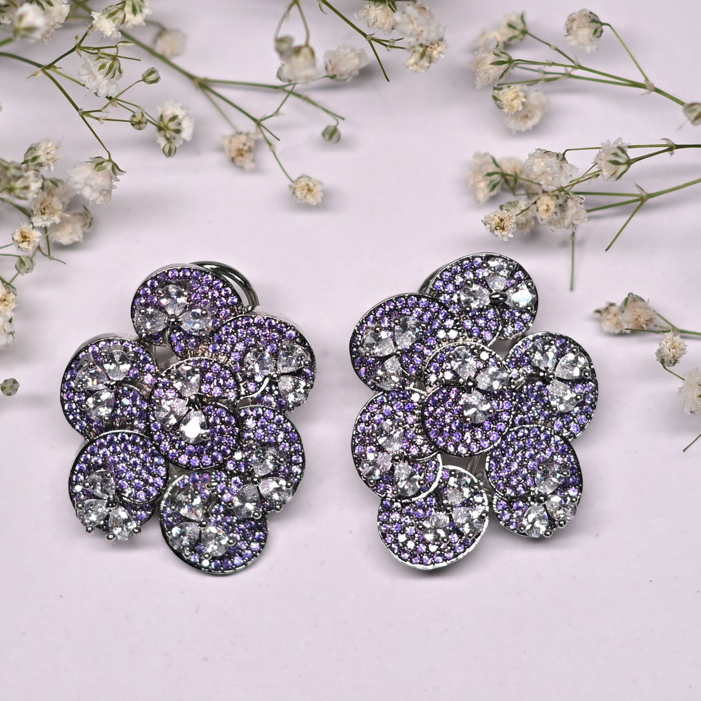 Floral Handcrafted Earrings