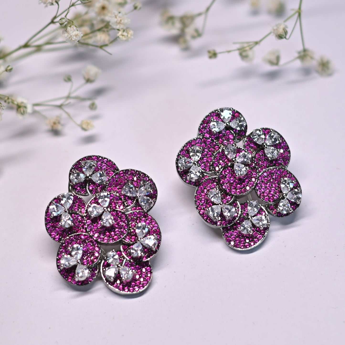Floral Handcrafted Earrings