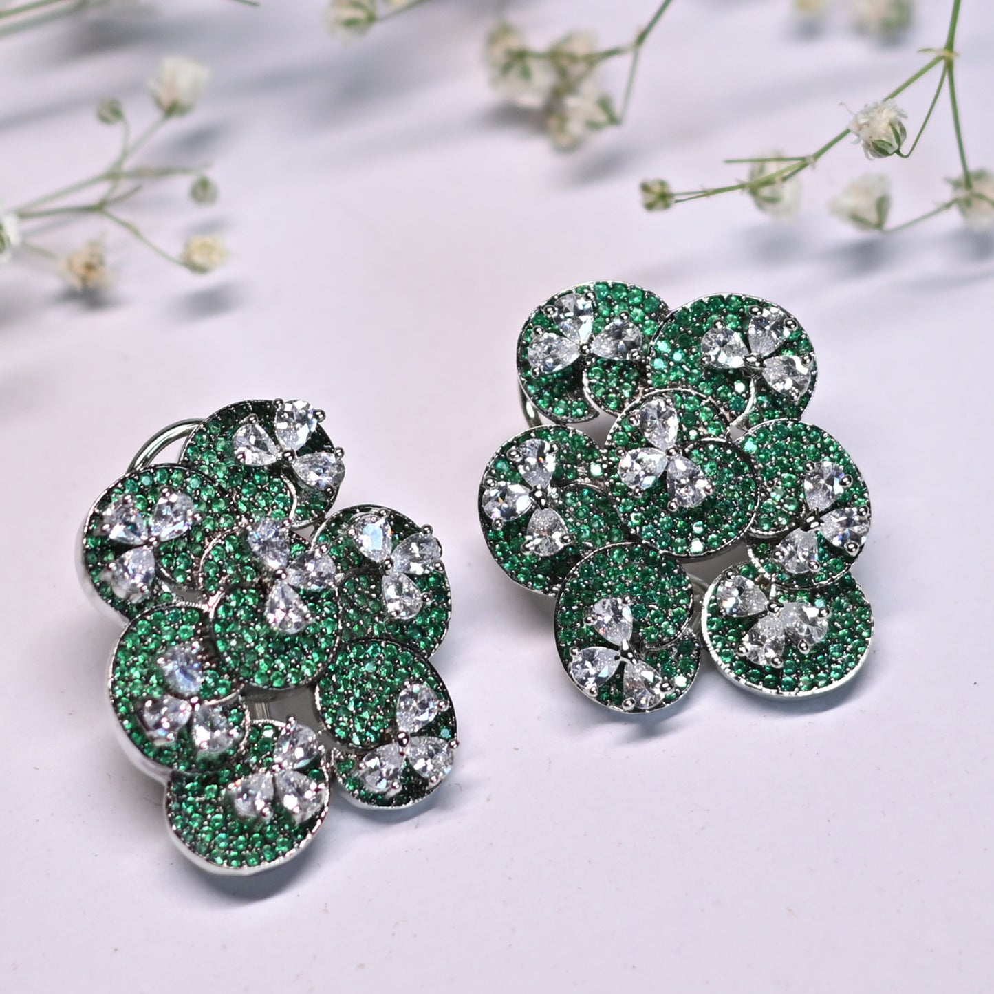Floral Handcrafted Earrings