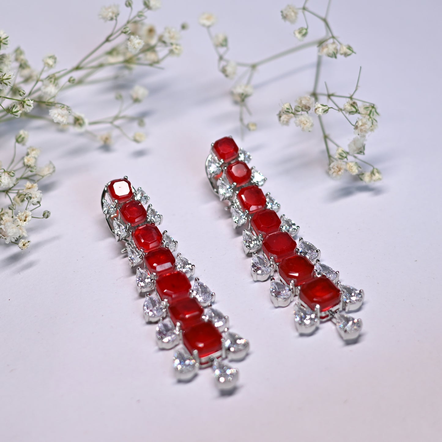 Diamond Drop Earrings
