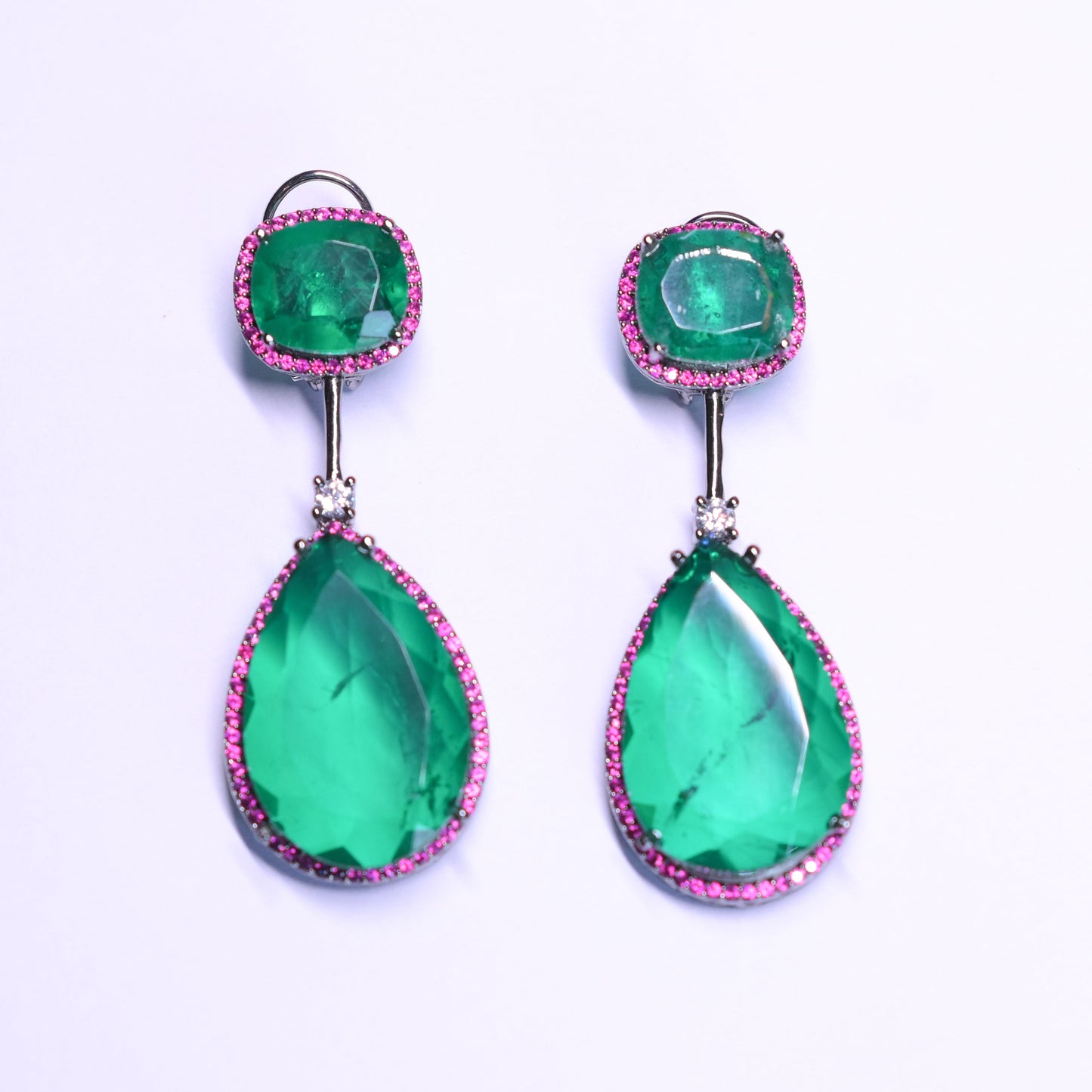Starlight Radiance Drop Earrings