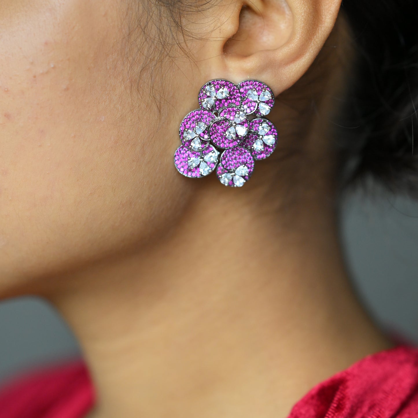 Floral Handcrafted Earrings