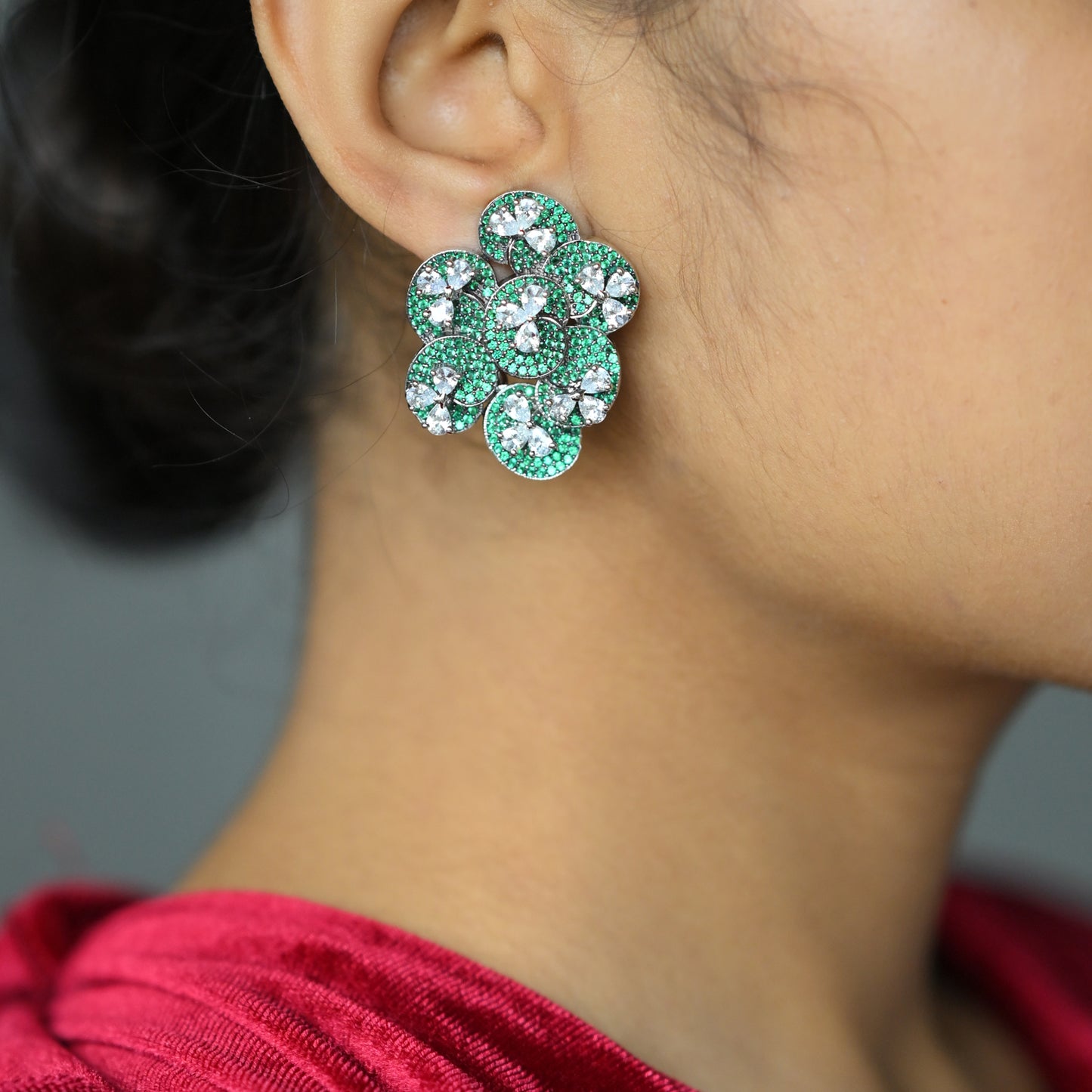 Floral Handcrafted Earrings