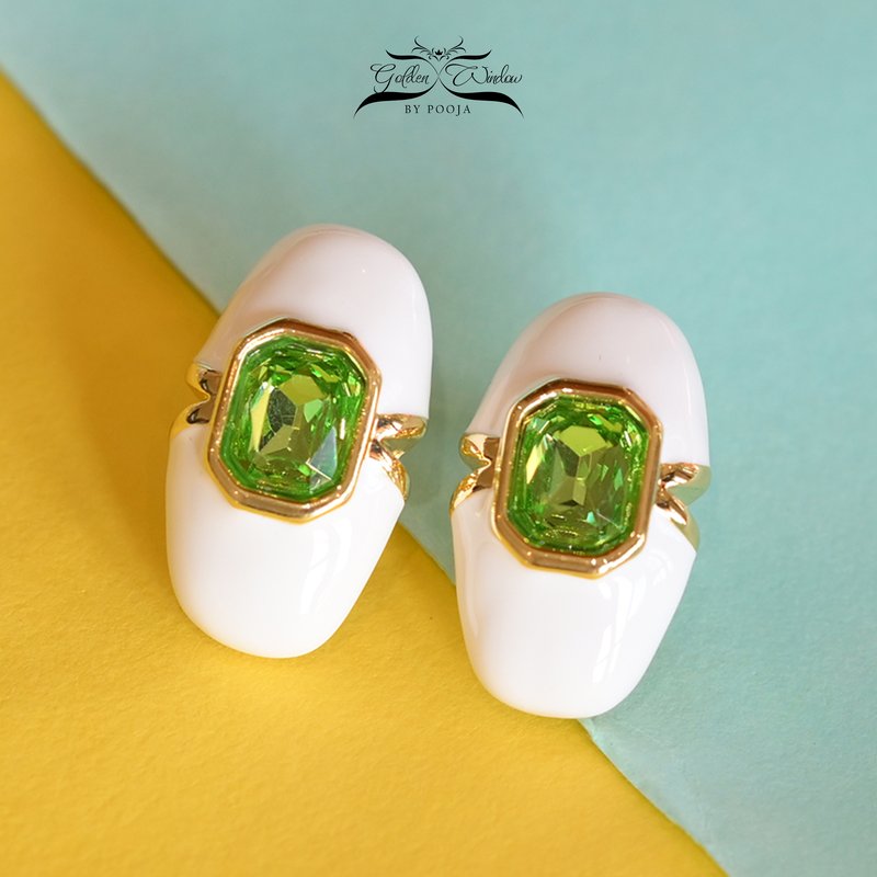 Green Western Studs