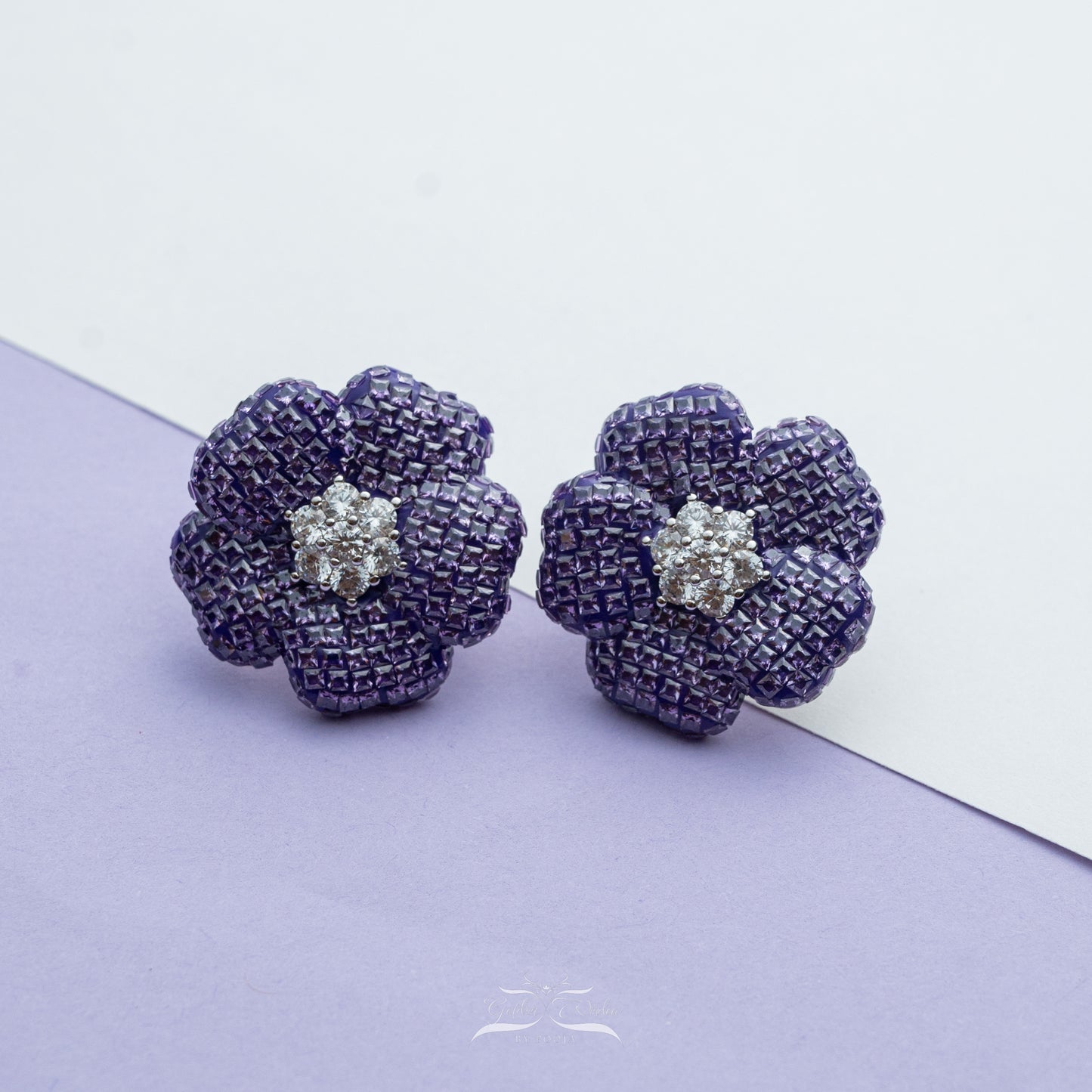 Southwest Sunset Blooms Ear Studs