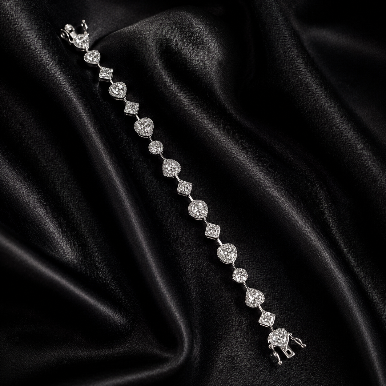 Celeste Symphony Tennis Bracelet