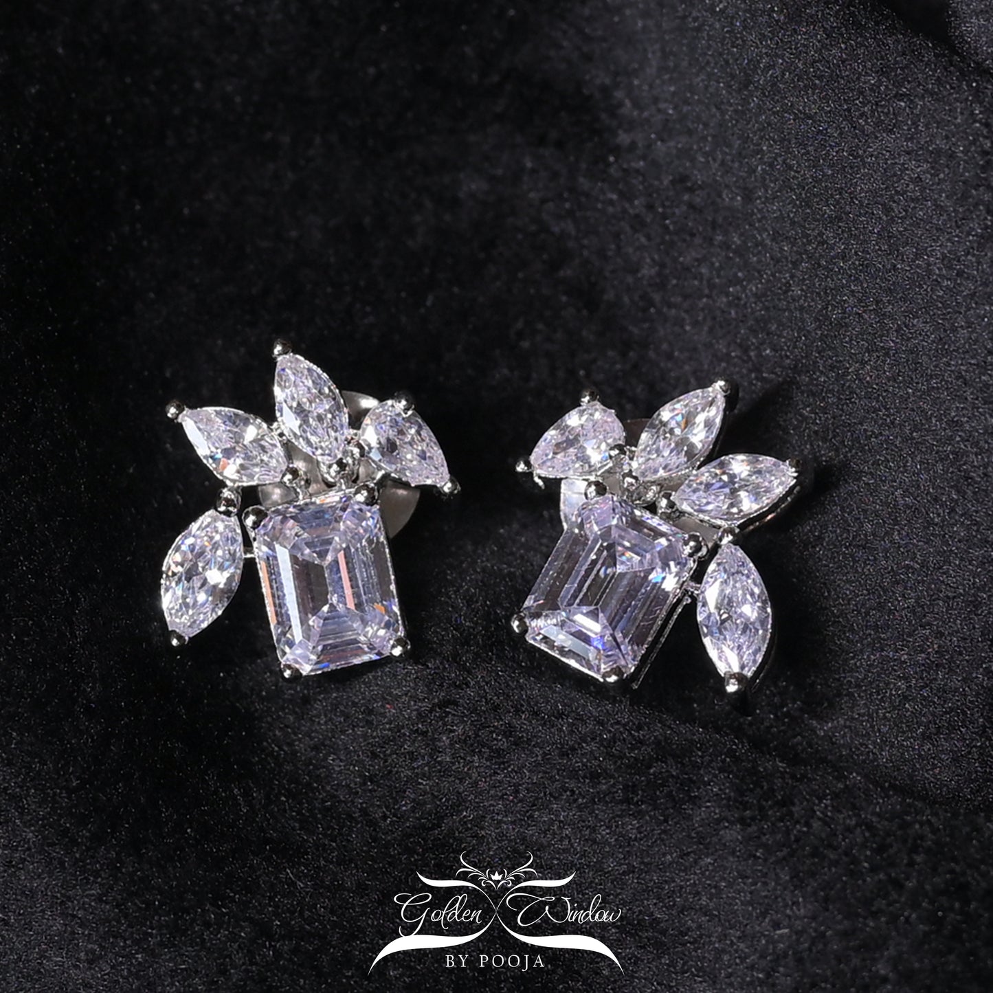 Dazzling Zircon Studs