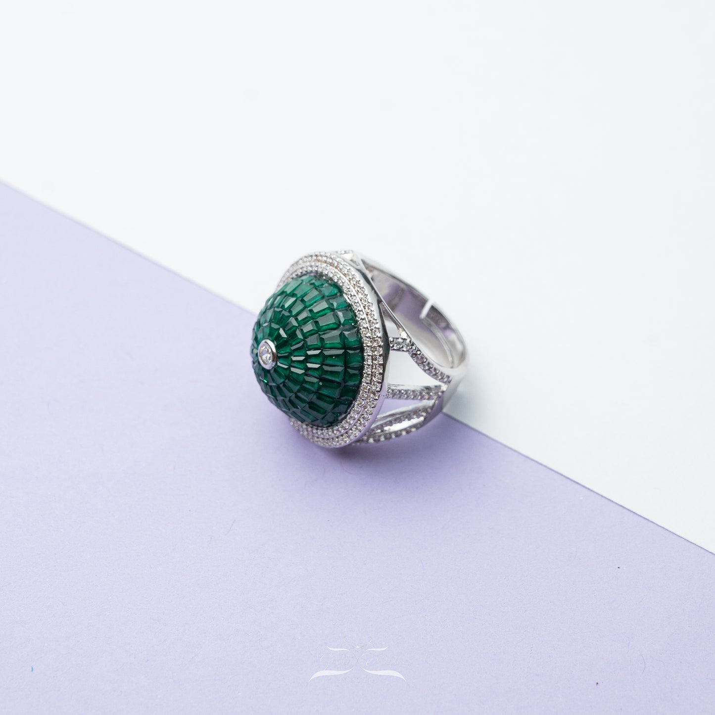 Micron Stone Ring