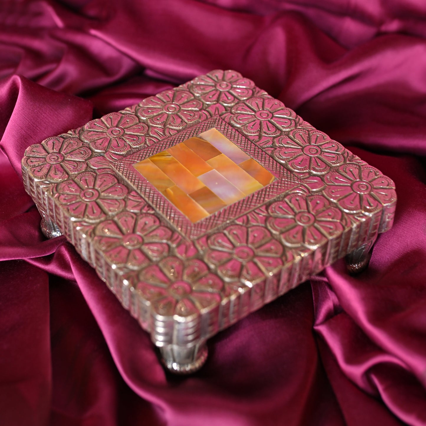 Regal Grace Silver Chowki