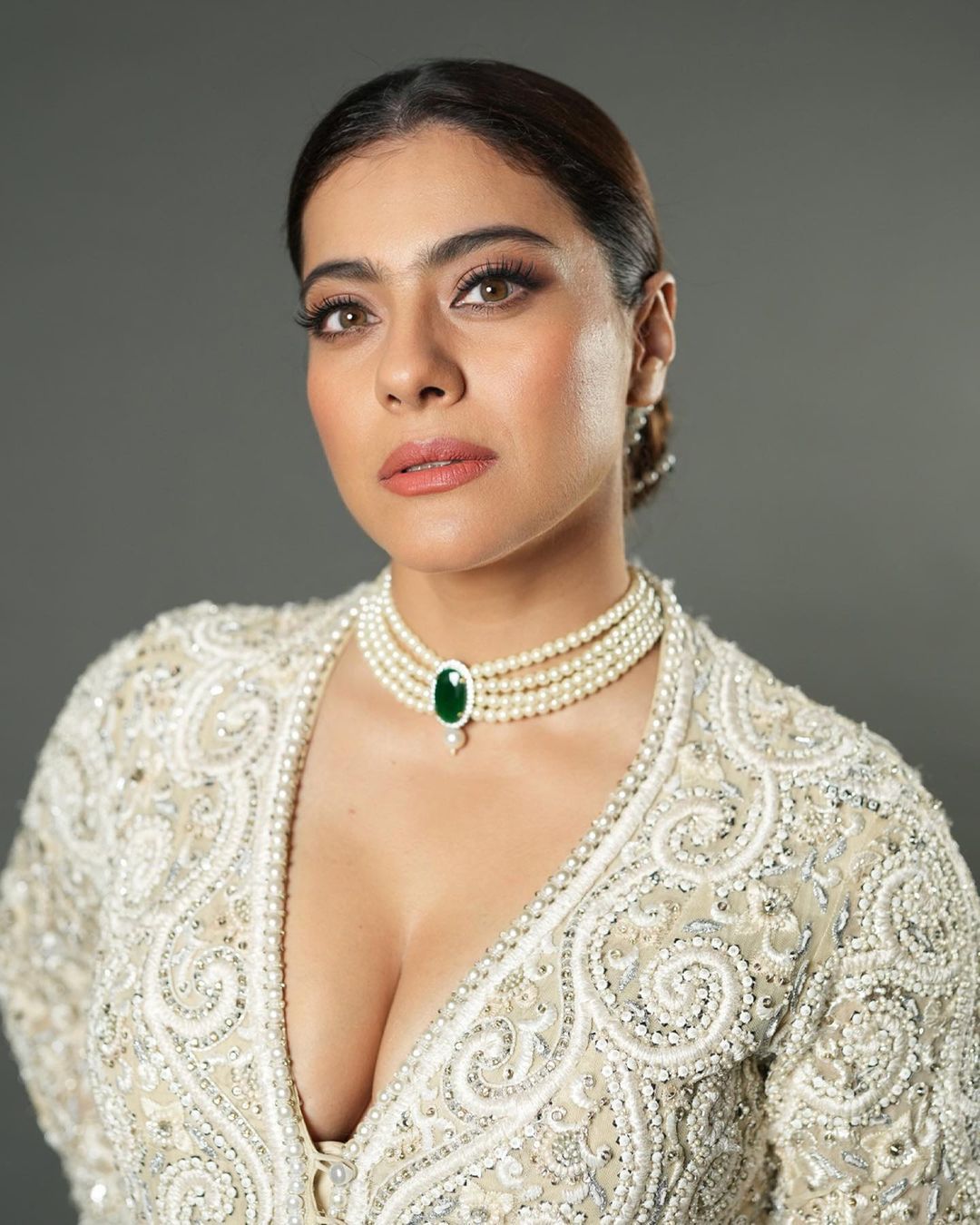 SHOP THE LOOK BY KAJOL- PEARL CHOKER