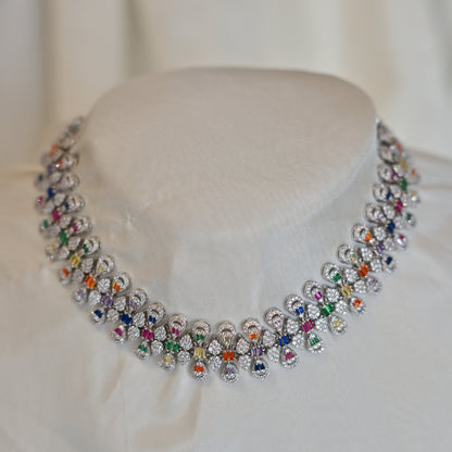 Nova Spark Choker Set with Earings and Bracelet