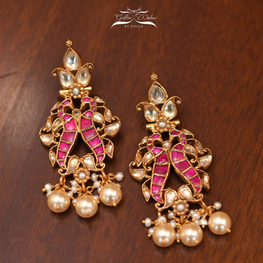 Kundan Filgree Earring