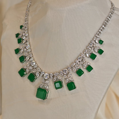Ira Emerald Choker Set