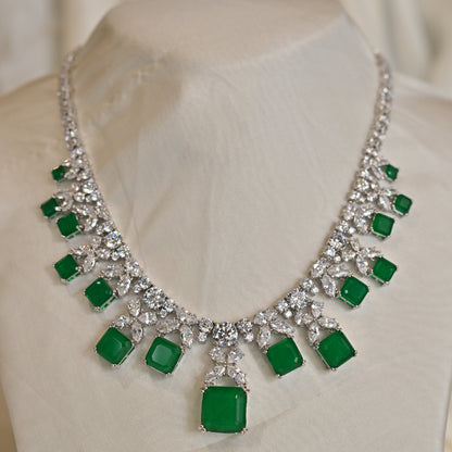Ira Emerald Choker Set