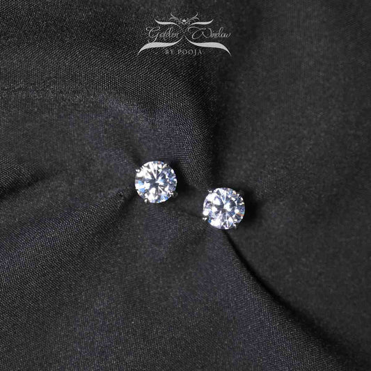 1 Carat Solitaire Studs