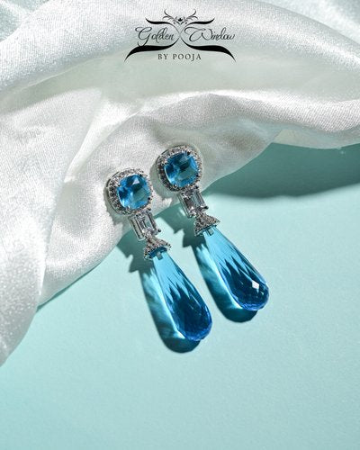 Crystal Drop Earrings