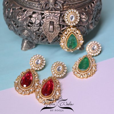 Mughal Kundan Earrings