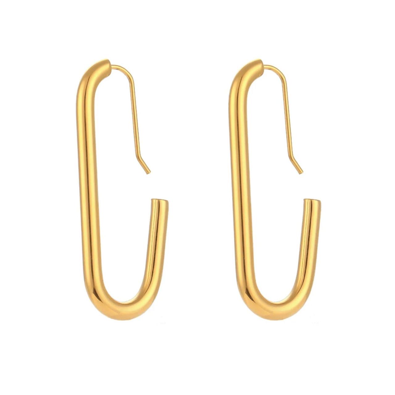 Gold Hoop Earrings- Shop the look by Pratibha Ranta