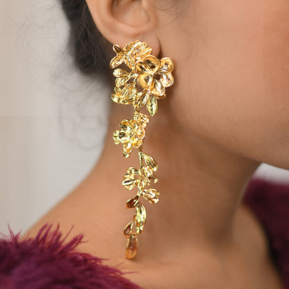 Everlasting Floral Drop Earrings