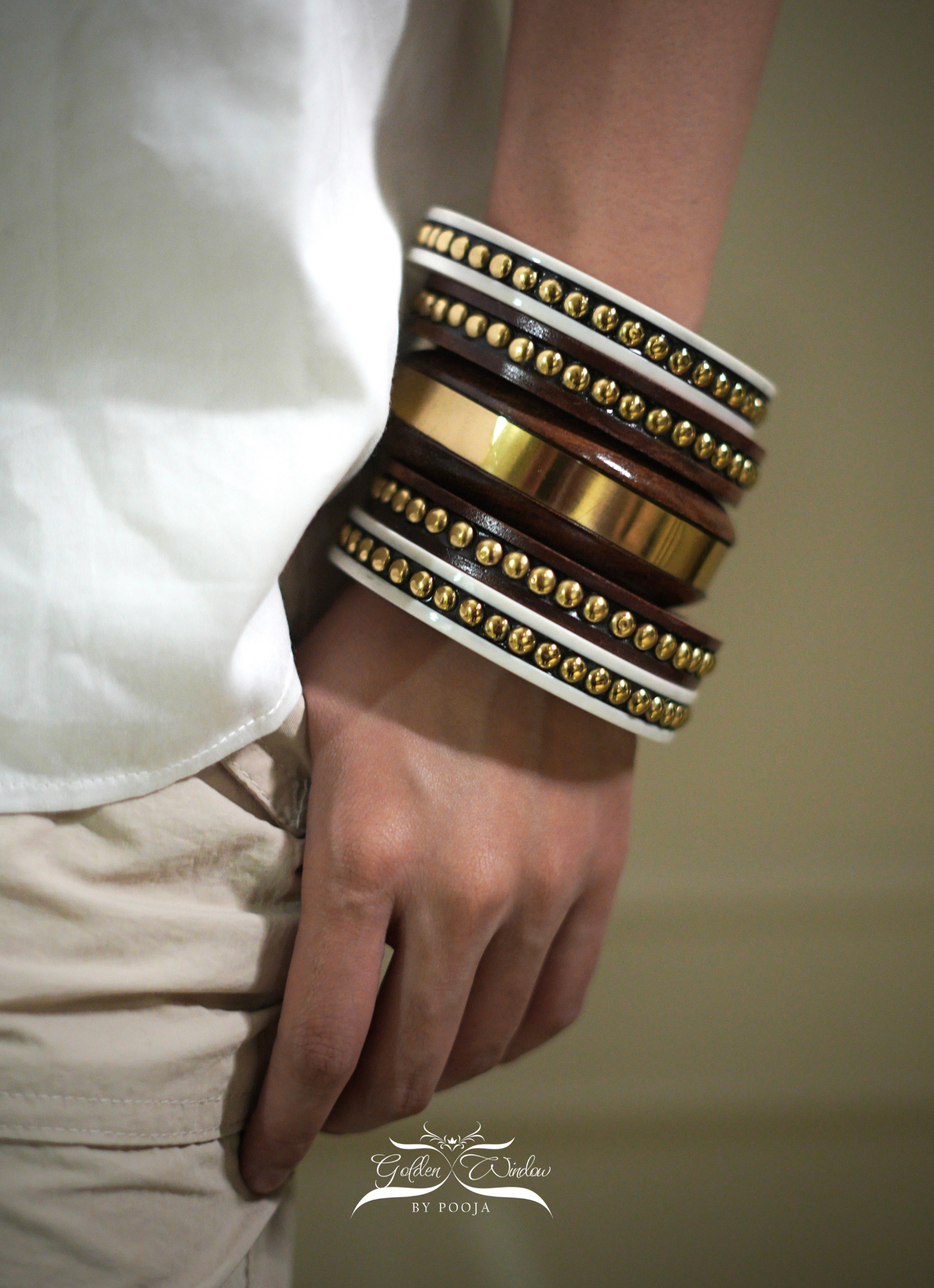 Urban Royalty Bangles- Set of 5