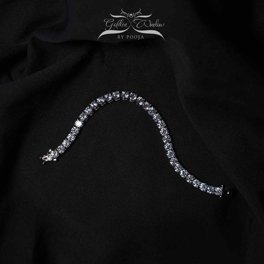 Celeste Classic Solitaire Tennis Bracelet