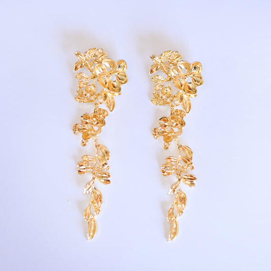 Everlasting Floral Drop Earrings