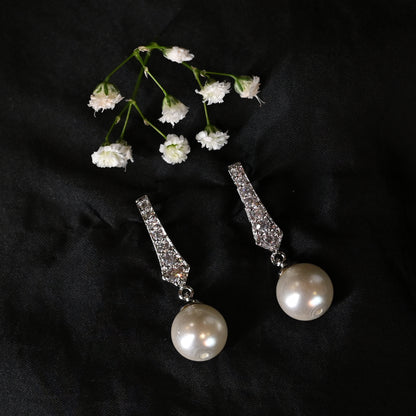 Pearl Diamond Layered Choker Set