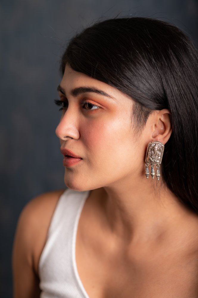 Silver Dangler Earring