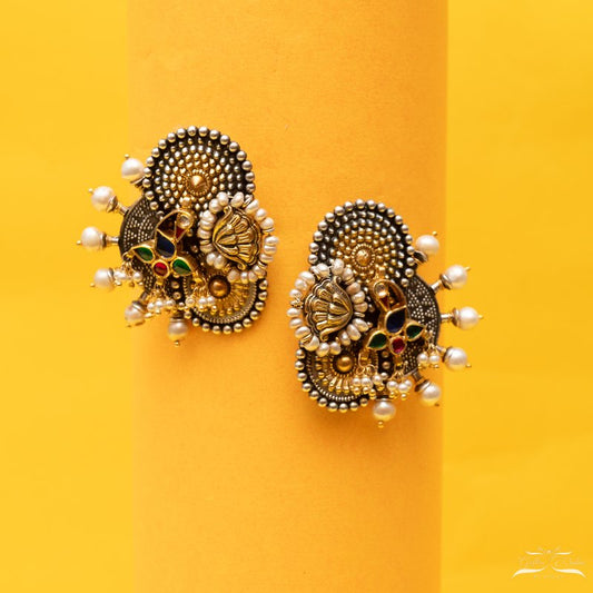 Navya Gold Tone Earrings