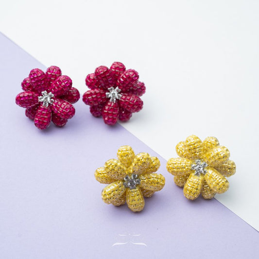 Sundown Blossom Earrings