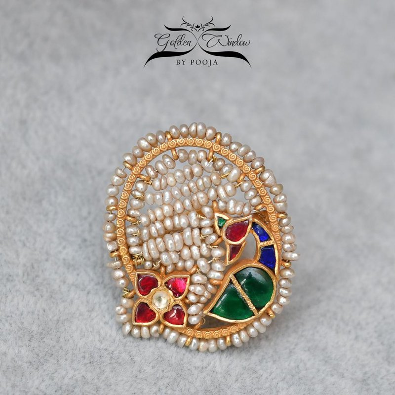 Mayura Nath Silver Ring