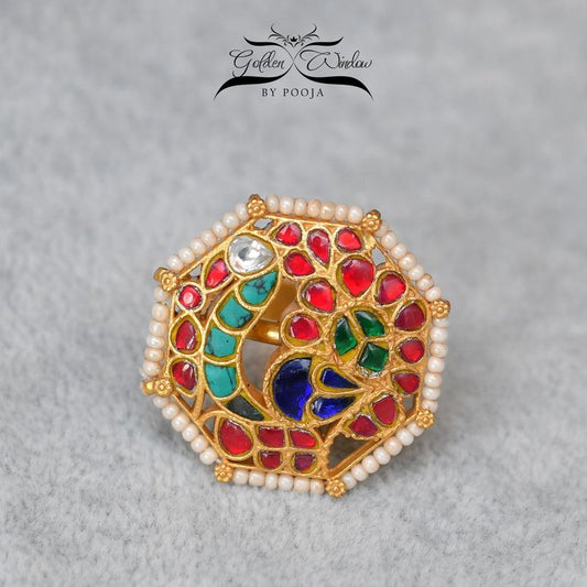Gold Plated Silver Ring