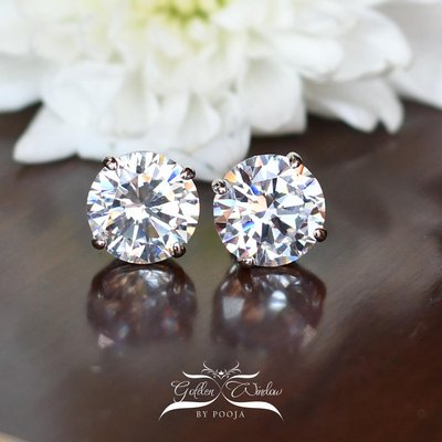 Aarya 5 Carat Solitaire Studs