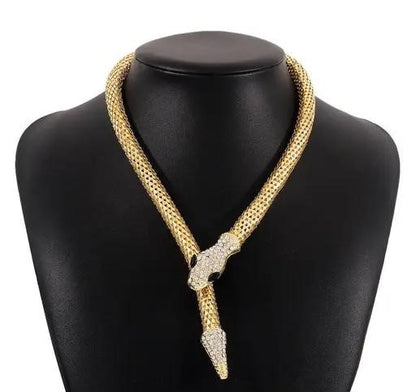 Snake Necklace & Bracelet Set